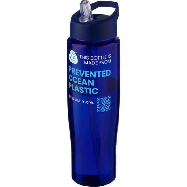 Custom Printed H2O Active Eco Tempo Spout Lid Sport Bottle 700ml - Image 2