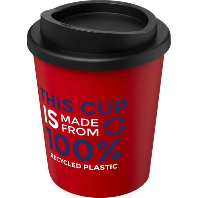 Custom Printed Americano Espresso Recycled Insulated Tumbler 250ml - Image 2