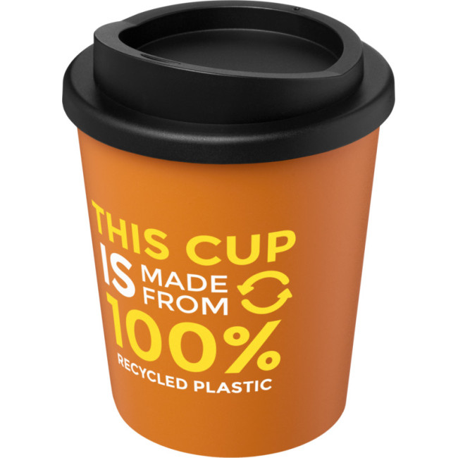 Custom Printed Americano Espresso Recycled Insulated Tumbler 250ml - Image 3