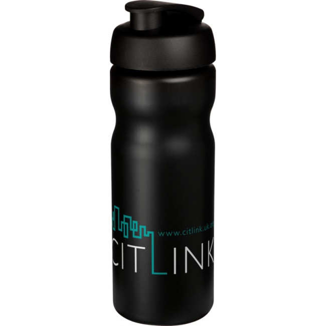 Custom Printed Baseline Plus Flip Lid Sport Bottle 650ml - Image 1