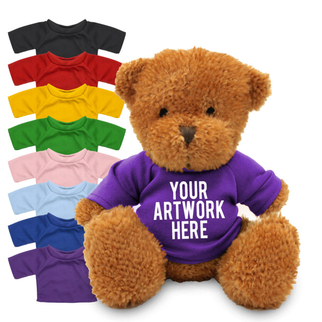 Custom Printed James II Teddy Bear In Colour Tee