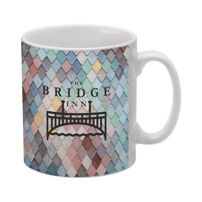 Custom Printed Durham Millennium Coat Mug 330ml