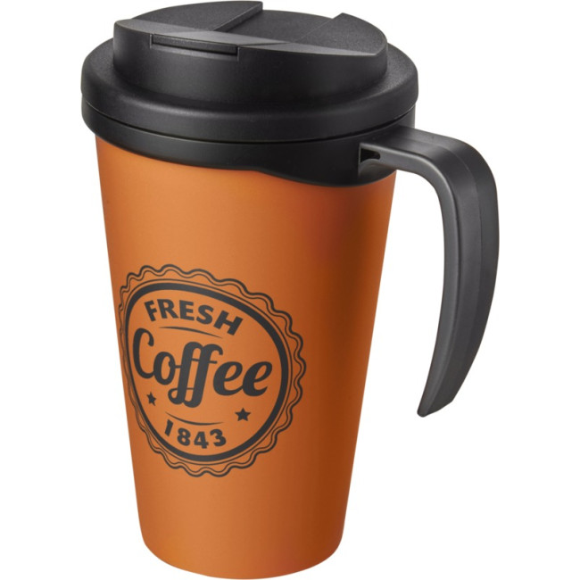 Custom Printed Americano Grande Mug With Spill-Proof Lid 350ml - Image 3