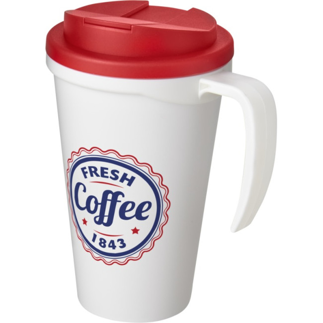 Custom Printed Americano Grande Mug With Spill-Proof Lid 350ml - Image 4