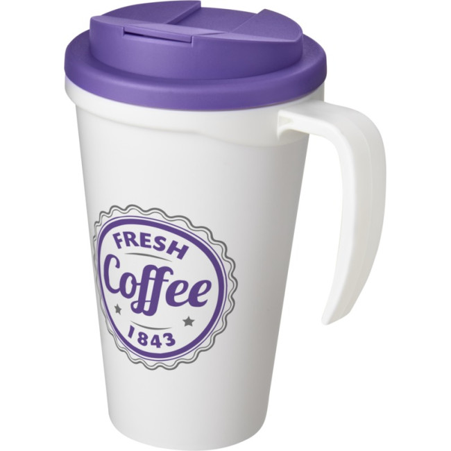 Custom Printed Americano Grande Mug With Spill-Proof Lid 350ml - Image 5