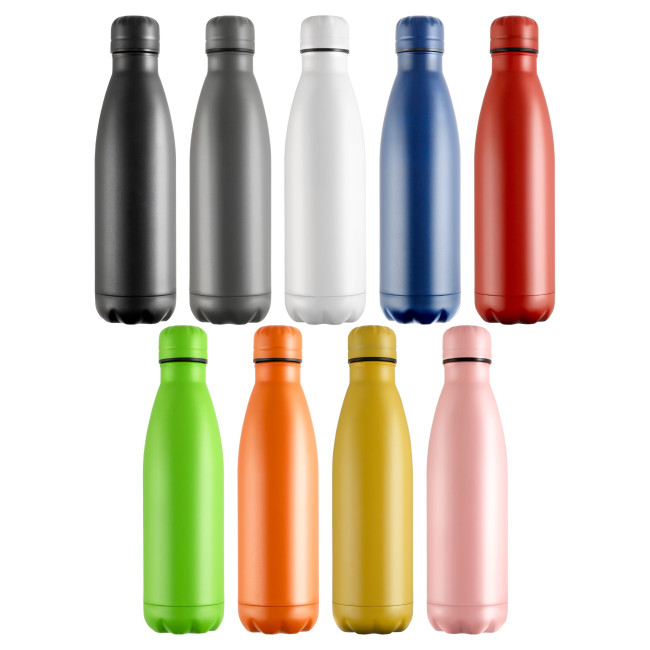 Custom Printed Coloured Mood Vacuum Bottle 500ml - Image 1