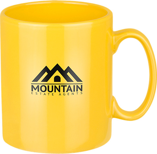 Custom Printed Coloured Vienna Mug 330ml - Image 2