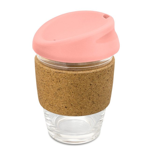 Custom Printed Kiato Cup With Cork Band 350ml - Image 12