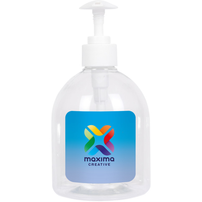 Custom Printed Hand Sanitiser Gel 500ml