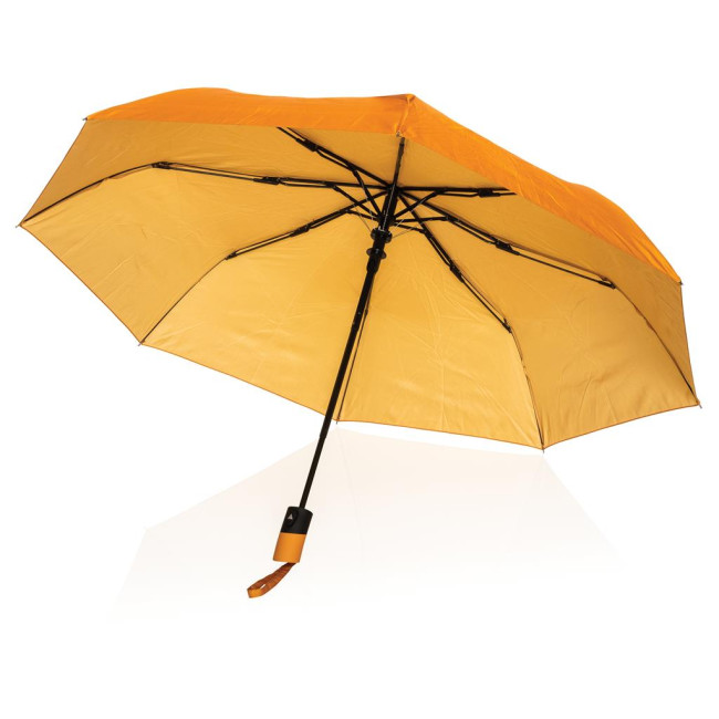 Custom Printed Impact Aware Mini Auto Open Umbrella 21" - Image 1