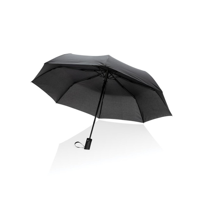 Custom Printed Impact Aware Rpet Mini Auto Open Umbrella 21" - Image 5