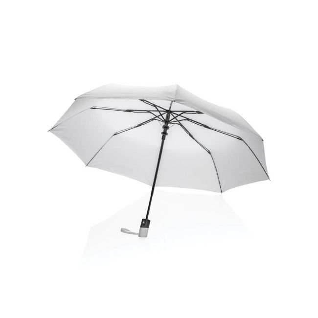 Custom Printed Impact Aware Rpet Mini Auto Open Umbrella 21" - Image 3