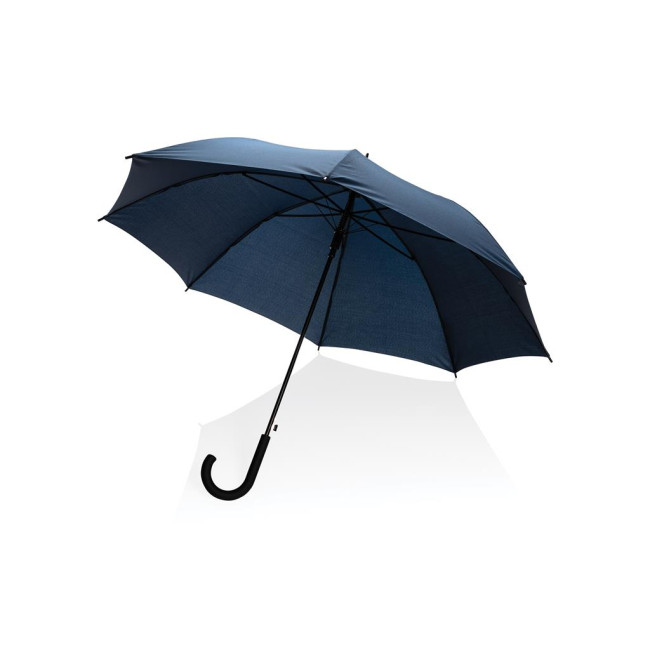 Custom Printed Impact Aware Rpet Standard Auto Open Umbrella 23" - Image 1