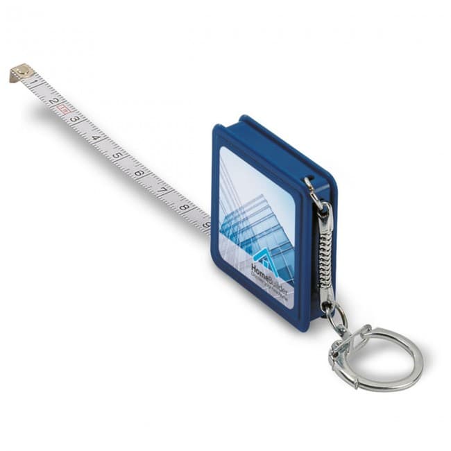 Custom Printed Keyring With Flexible Ruler 1m - Image 6