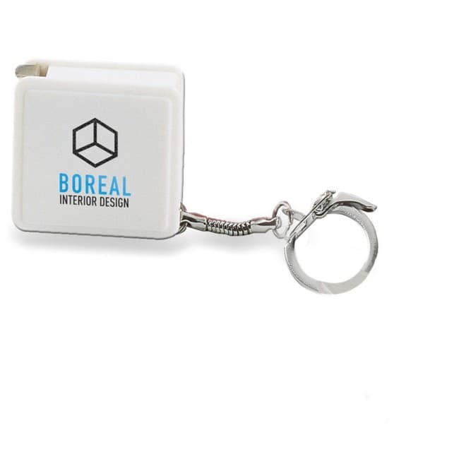 Custom Printed Keyring With Flexible Ruler 1m - Image 4