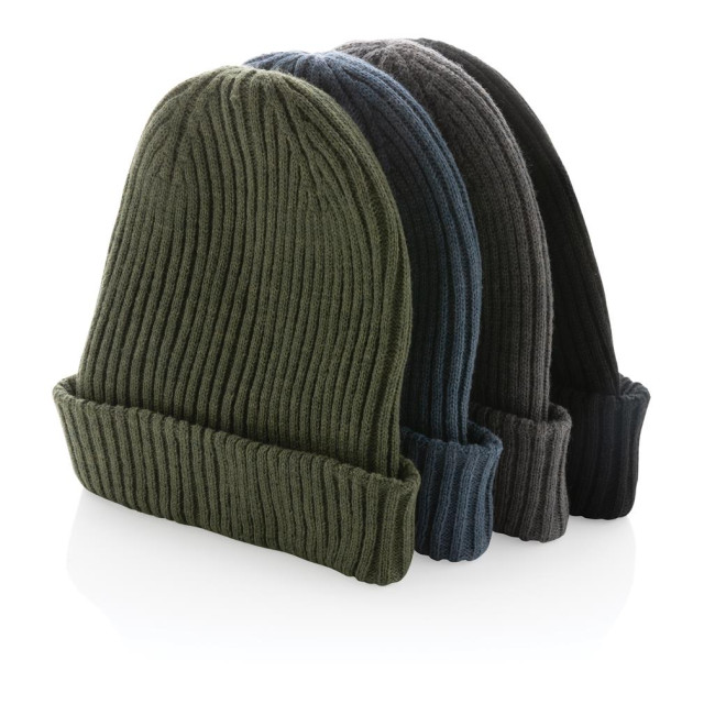 Custom Printed Impact Aware Polylana Double Knitted Beanie - Image 6