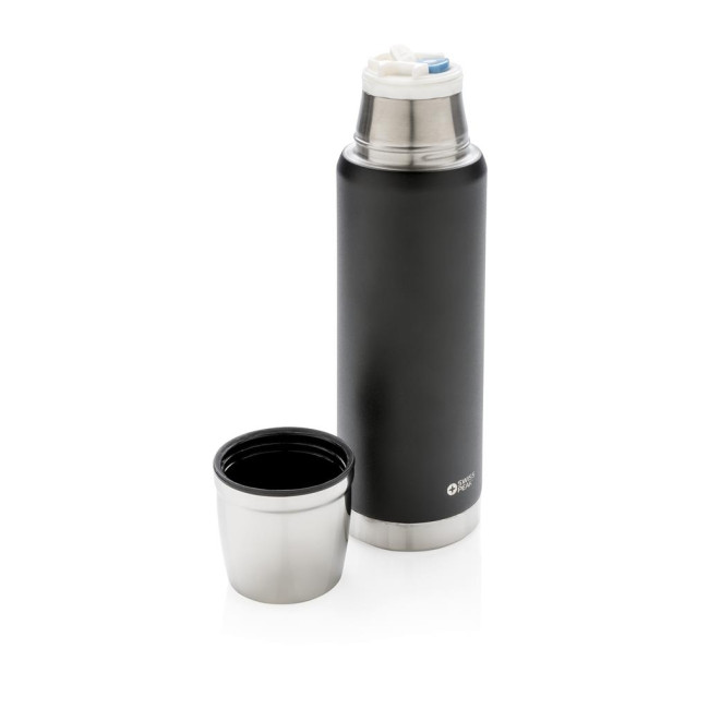 Custom Printed Swiss Peak Elite Copper Vacuum Flask 0.5L