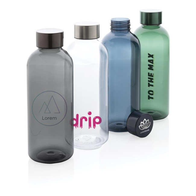 Custom Printed Leakproof Water Bottle With Metallic Lid 620ml