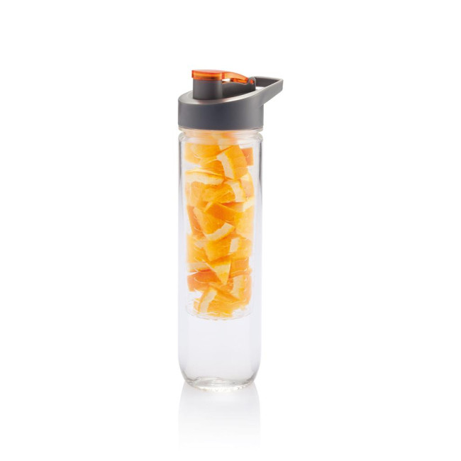 Custom Printed Water Bottle With Infuser 800ml - Image 1