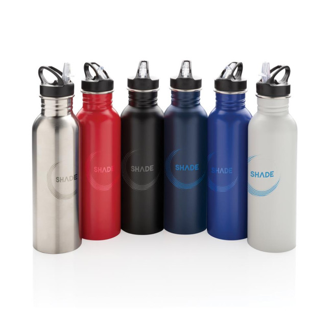 Custom Printed Deluxe Stainless Steel Activity Bottle 710ml - Image 5