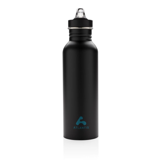 Custom Printed Deluxe Stainless Steel Activity Bottle 710ml - Image 3