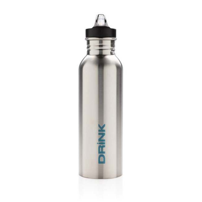 Custom Printed Deluxe Stainless Steel Activity Bottle 710ml - Image 2