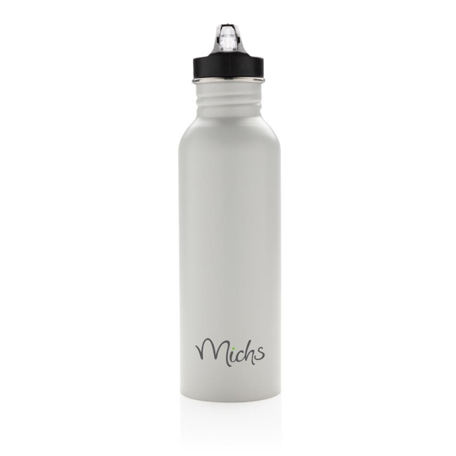 Custom Printed Deluxe Stainless Steel Activity Bottle 710ml - Image 1