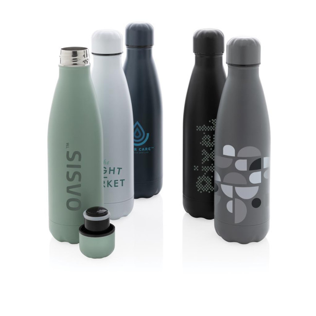 Custom Printed Solid Colour Vacuum Stainless Steel Bottle 500ml - Image 6