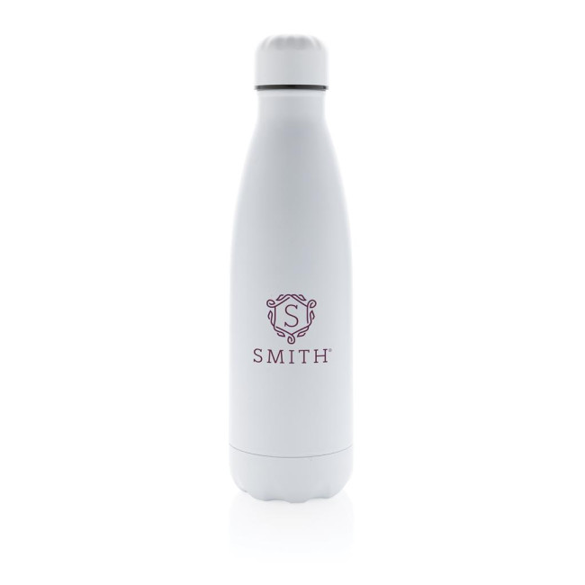 Custom Printed Solid Colour Vacuum Stainless Steel Bottle 500ml - Image 3