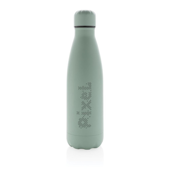 Custom Printed Solid Colour Vacuum Stainless Steel Bottle 500ml - Image 1