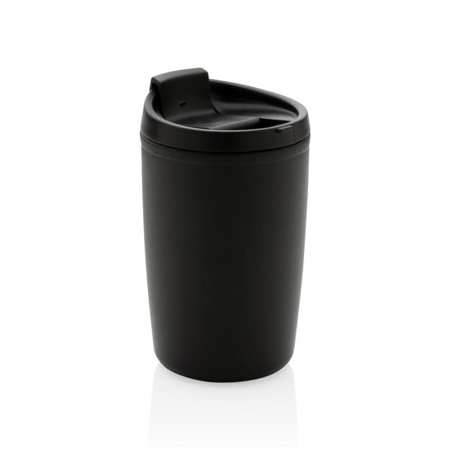 Custom Printed GRS Recycled PP Tumbler With Flip Lid 300ml - Image 2