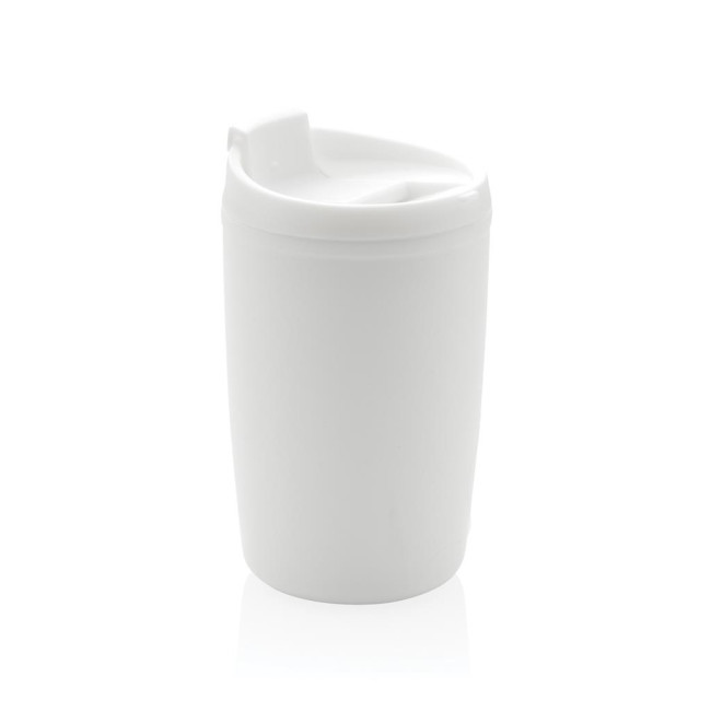 Custom Printed GRS Recycled PP Tumbler With Flip Lid 300ml - Image 4