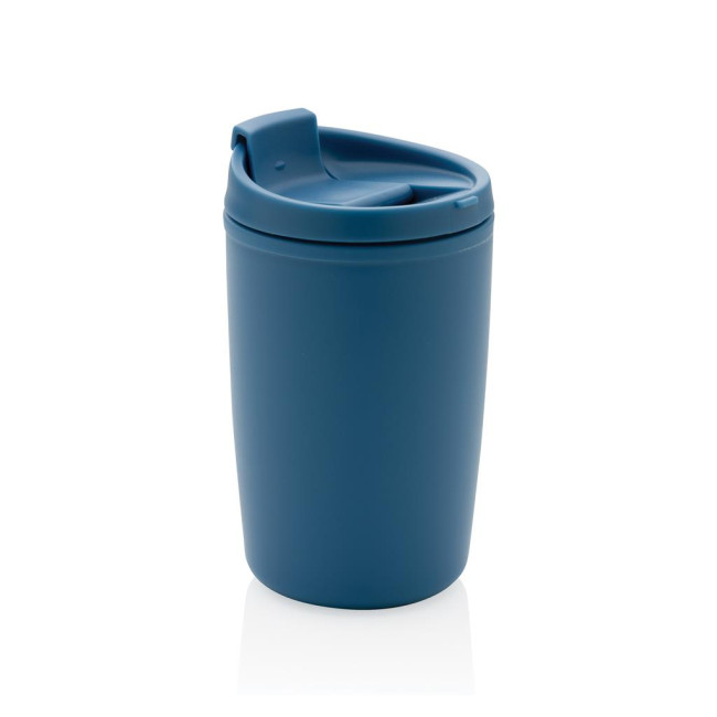 Custom Printed GRS Recycled PP Tumbler With Flip Lid 300ml - Image 5