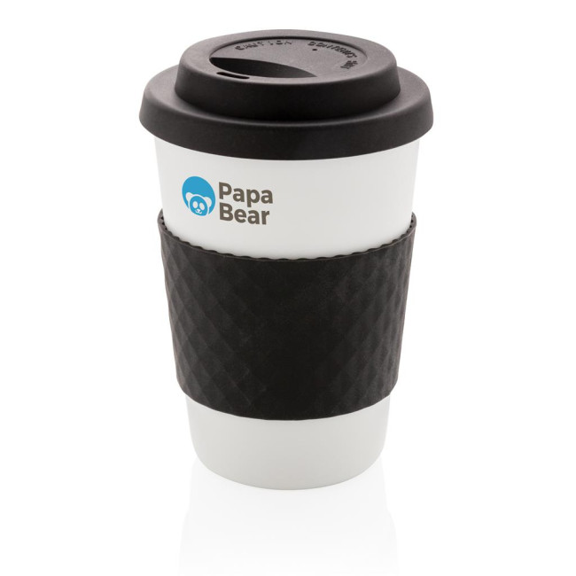 Custom Printed Reusable Coffee Cup 270ml - Image 2