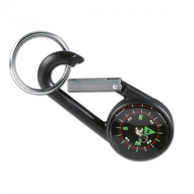 Custom Printed Carabiner hook with key ring - Image 1