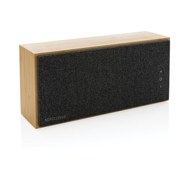 Custom Printed Wynn Bamboo Wireless Speaker 20W