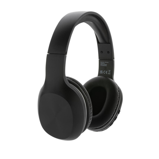 Custom Printed RCS Recycled Plastic Jam Wireless Headphones