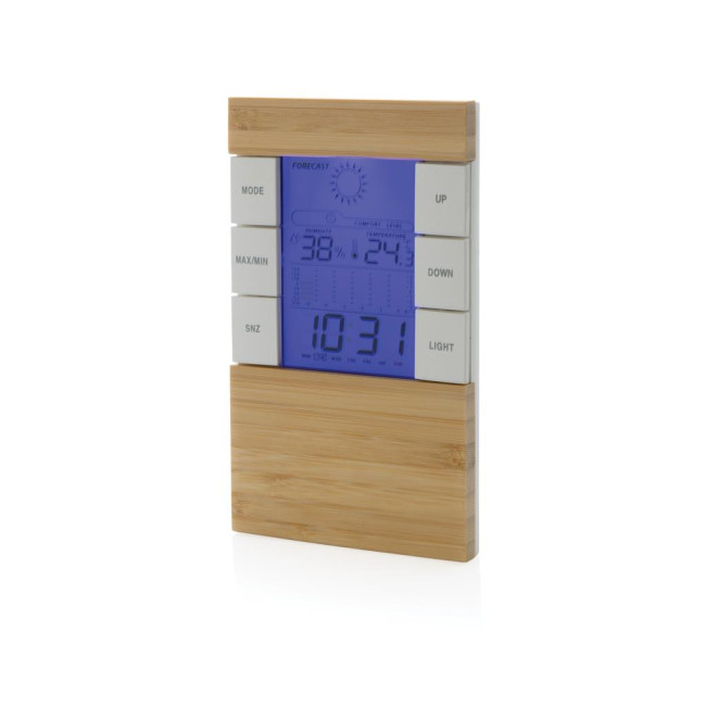 Custom Printed Utah RCS Rplastic And Bamboo Weather Station