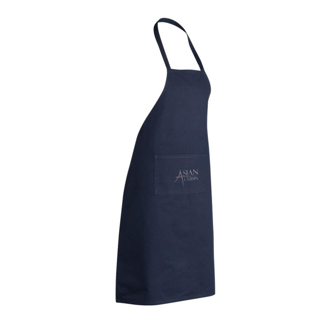 Custom Printed Impact Aware Recycled Cotton Apron 180gr - Image 1