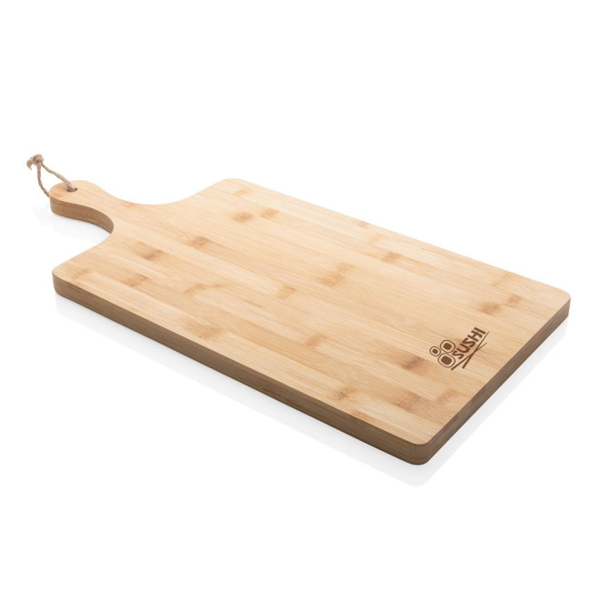 Custom Printed Ukiyo Bamboo Rectangle Serving Board