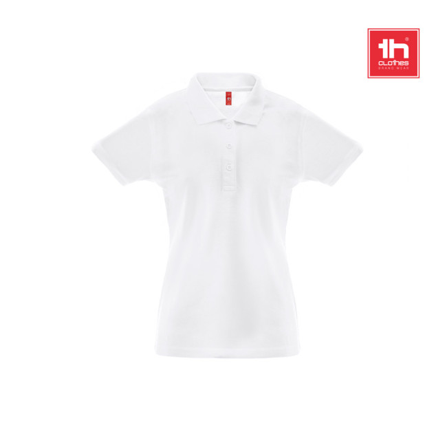 Custom Printed Berlin Women's Polo Shirt White