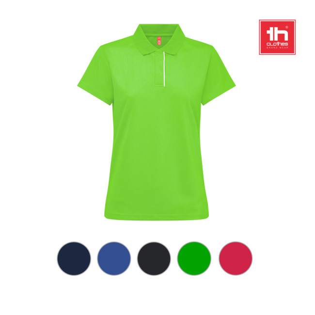 Custom Printed Dynamic Women's Technical Polo Shirt