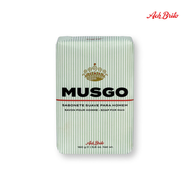 Custom Printed Musgo Men's Fragrance Soap 160g - Image 2