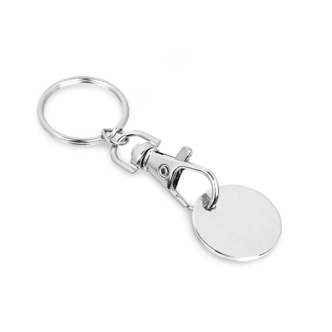 Custom Printed Fido Metal Keyring