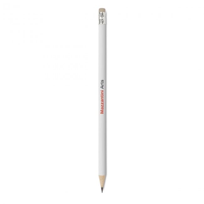 Custom Printed Pencil With Eraser - Image 1