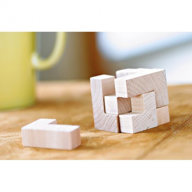 Custom Printed Wooden Puzzle In Cotton Pouch - Image 7