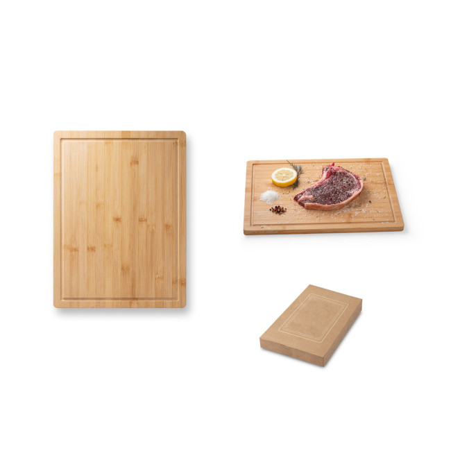 Custom Printed Marjoram Bamboo Cutting Board