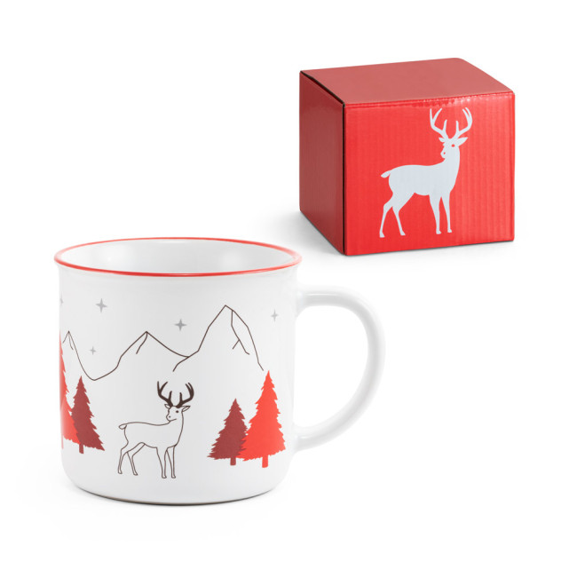 Custom Printed Vernon Christmas Ceramic mug