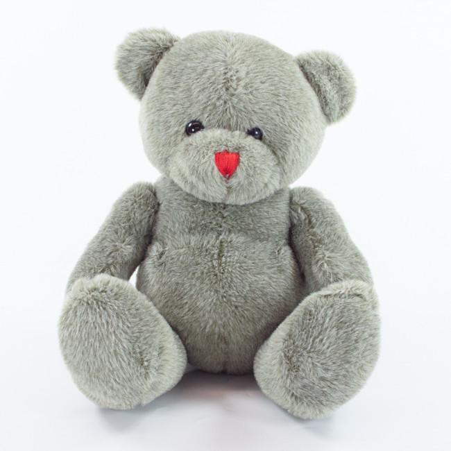 Custom Printed Red Nose Bear 20cm - Image 2