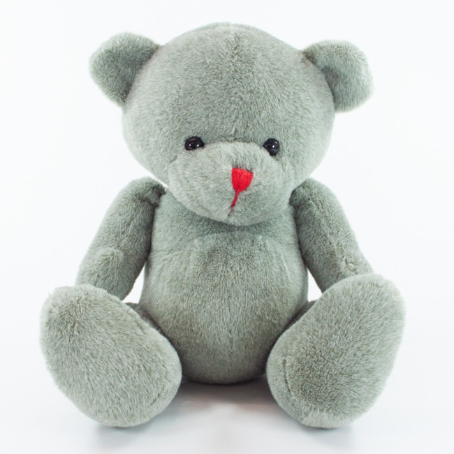 Custom Printed Red Nose Bear 25cm